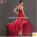 Custome Made Sexy Red Mermaid Sweetheart Formal Party Dress Sleeveless For Girls